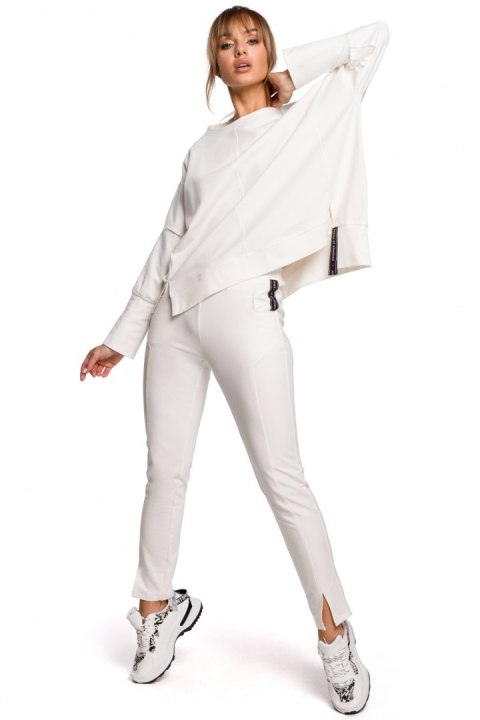 Spodnie Damskie Model MOE493 Ecru - Moe - XL