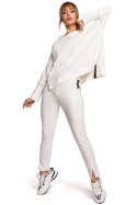 Spodnie Damskie Model MOE493 Ecru - Moe - XXL Spodnie Damskie Model MOE493 Ecru - Moe - XXL
