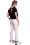 Spodnie Damskie Model MOE493 Ecru - Moe - s Spodnie Damskie Model MOE493 Ecru - Moe - s