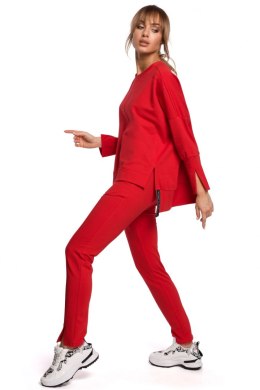 Spodnie Damskie Model MOE493 Red - Moe - XXL