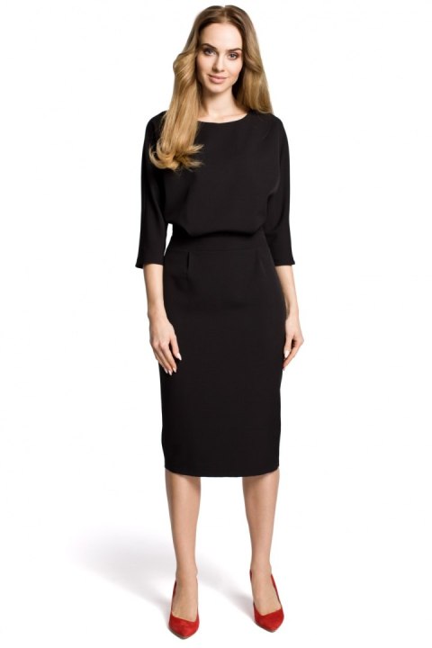 Sukienka Model MOE360 Black - Moe - M Sukienka Model MOE360 Black - Moe - M