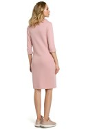 Sukienka Model MOE391 Powder Pink - Moe - XXL Sukienka Model MOE391 Powder Pink - Moe - XXL