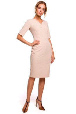 Sukienka Model MOE455 Beige - Moe - XL