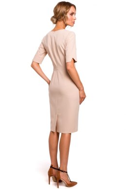 Sukienka Model MOE455 Beige - Moe - s