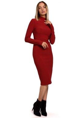 Sukienka Model MOE542 Cegła - Moe - XXL