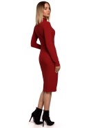 Sukienka Model MOE542 Cegła - Moe - XXL Sukienka Model MOE542 Cegła - Moe - XXL