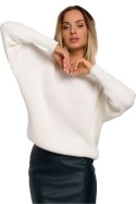 Sweter Damski Model MOE537 Ecru - Moe - S/M Sweter Damski Model MOE537 Ecru - Moe - S/M