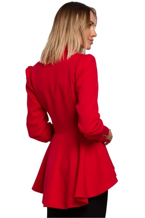 Żakiet Model MOE529 Red - Moe - XXL Żakiet Model MOE529 Red - Moe - XXL