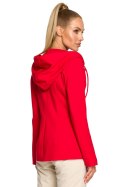 Żakiet Model MOE691 Red - Moe - XXL Żakiet Model MOE691 Red - Moe - XXL