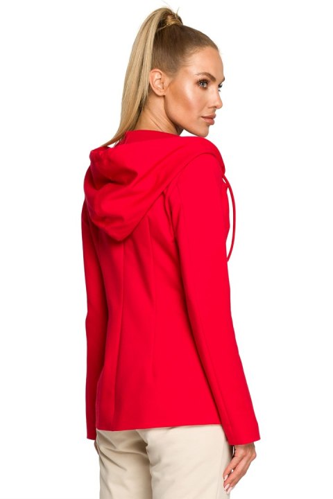 Żakiet Model MOE691 Red - Moe - XXL Żakiet Model MOE691 Red - Moe - XXL