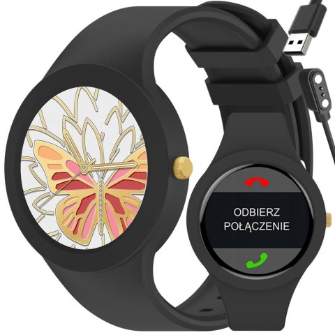 SMARTWATCH DAMSKI GRAVITY GT14-3 - ROZMOWY BLUETOOTH, WŁASNE TARCZE (sg026c) SMARTWATCH DAMSKI GRAVITY GT14-3 - ROZMOWY BLUETOOTH, WŁASNE TARCZE (sg026c)