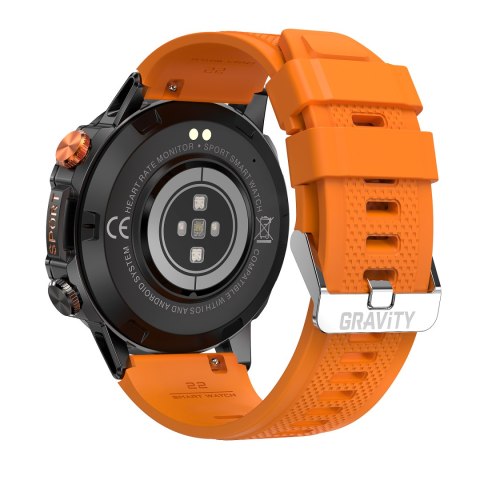 SMARTWATCH MĘSKI GRAVITY GT20-3 - AMOLED, DODATKOWY PASEK (sg024c) SMARTWATCH MĘSKI GRAVITY GT20-3 - AMOLED, DODATKOWY PASEK (sg024c)