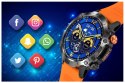 SMARTWATCH MĘSKI GRAVITY GT20-3 - AMOLED, DODATKOWY PASEK (sg024c) SMARTWATCH MĘSKI GRAVITY GT20-3 - AMOLED, DODATKOWY PASEK (sg024c)