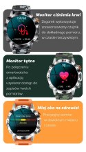SMARTWATCH MĘSKI GRAVITY GT20-3 - AMOLED, DODATKOWY PASEK (sg024c) SMARTWATCH MĘSKI GRAVITY GT20-3 - AMOLED, DODATKOWY PASEK (sg024c)