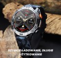 SMARTWATCH MĘSKI GRAVITY GT20-6 - AMOLED, DODATKOWY PASEK (sg024f) SMARTWATCH MĘSKI GRAVITY GT20-6 - AMOLED, DODATKOWY PASEK (sg024f)