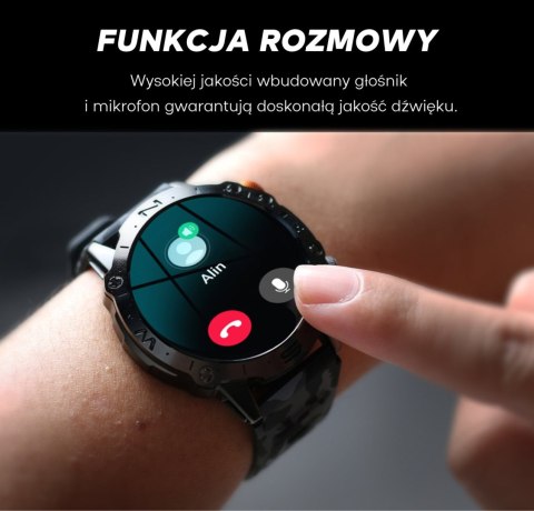 SMARTWATCH MĘSKI GRAVITY GT20-6 - AMOLED, DODATKOWY PASEK (sg024f) SMARTWATCH MĘSKI GRAVITY GT20-6 - AMOLED, DODATKOWY PASEK (sg024f)