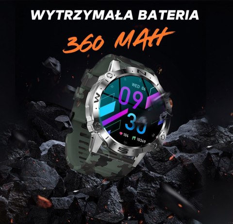 SMARTWATCH MĘSKI GRAVITY GT20-6 - AMOLED, DODATKOWY PASEK (sg024f) SMARTWATCH MĘSKI GRAVITY GT20-6 - AMOLED, DODATKOWY PASEK (sg024f)