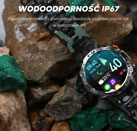 SMARTWATCH MĘSKI GRAVITY GT20-6 - AMOLED, DODATKOWY PASEK (sg024f) SMARTWATCH MĘSKI GRAVITY GT20-6 - AMOLED, DODATKOWY PASEK (sg024f)