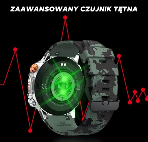 SMARTWATCH MĘSKI GRAVITY GT20-6 - AMOLED, DODATKOWY PASEK (sg024f) SMARTWATCH MĘSKI GRAVITY GT20-6 - AMOLED, DODATKOWY PASEK (sg024f)