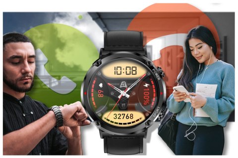 SMARTWATCH MĘSKI GRAVITY GT21-3 - BLUETOOTH CALL, DODATKOWY PASEK (sg025c) SMARTWATCH MĘSKI GRAVITY GT21-3 - BLUETOOTH CALL, DODATKOWY PASEK (sg025c)
