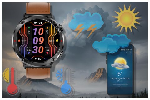 SMARTWATCH MĘSKI GRAVITY GT21-4 - BLUETOOTH CALL, DODATKOWY PASEK (sg025d) SMARTWATCH MĘSKI GRAVITY GT21-4 - BLUETOOTH CALL, DODATKOWY PASEK (sg025d)