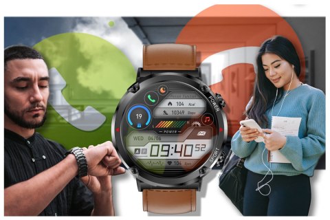 SMARTWATCH MĘSKI GRAVITY GT21-4 - BLUETOOTH CALL, DODATKOWY PASEK (sg025d) SMARTWATCH MĘSKI GRAVITY GT21-4 - BLUETOOTH CALL, DODATKOWY PASEK (sg025d)