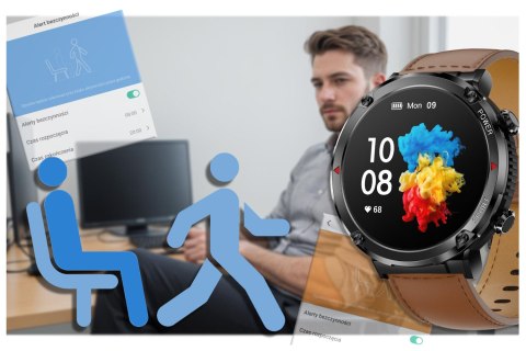 SMARTWATCH MĘSKI GRAVITY GT21-4 - BLUETOOTH CALL, DODATKOWY PASEK (sg025d) SMARTWATCH MĘSKI GRAVITY GT21-4 - BLUETOOTH CALL, DODATKOWY PASEK (sg025d)