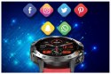 SMARTWATCH MĘSKI GRAVITY GT9-11 - WYKONYWANIE POŁĄCZEŃ, CIŚNIENIOMIERZ (sg021k) SMARTWATCH MĘSKI GRAVITY GT9-11 - WYKONYWANIE POŁĄCZEŃ, CIŚNIENIOMIERZ (sg021k)