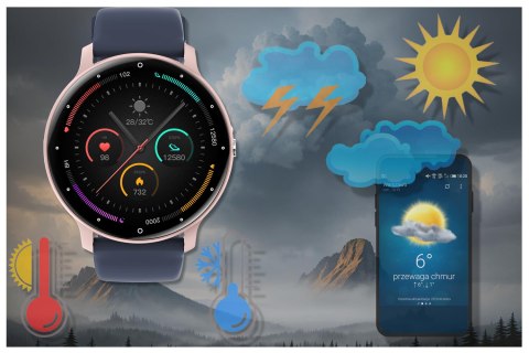 SMARTWATCH UNISEX GRAVITY GT1-7 PRO - ROZMOWY BLUETOOTH, DODATKOWY PASEK (sg027g) SMARTWATCH UNISEX GRAVITY GT1-7 PRO - ROZMOWY BLUETOOTH, DODATKOWY PASEK (sg027g)
