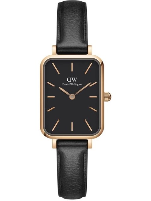 ZEGAREK DAMSKI DANIEL WELLINGTON DW00100435 - Quadro Pressed Sheffield Rose Gold 20mm + BOX ZEGAREK DAMSKI DANIEL WELLINGTON DW00100435 - Quadro Pressed Sheffield Rose Gold 20mm + BOX