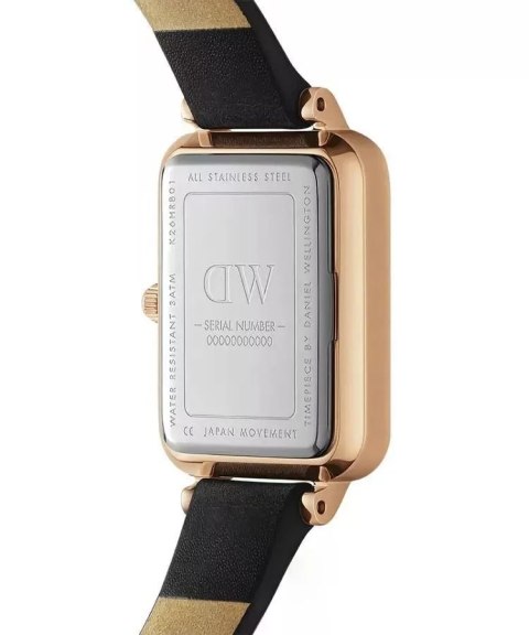 ZEGAREK DAMSKI DANIEL WELLINGTON DW00100435 - Quadro Pressed Sheffield Rose Gold 20mm + BOX ZEGAREK DAMSKI DANIEL WELLINGTON DW00100435 - Quadro Pressed Sheffield Rose Gold 20mm + BOX