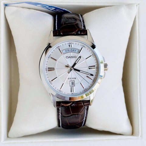 ZEGAREK MĘSKI CASIO MTP-1381L-7AV + BOX ZEGAREK MĘSKI CASIO MTP-1381L-7AV + BOX