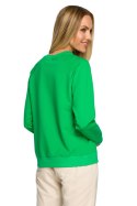 Bluza Damska Model MOE693 Green - Moe - L Bluza Damska Model MOE693 Green - Moe - L