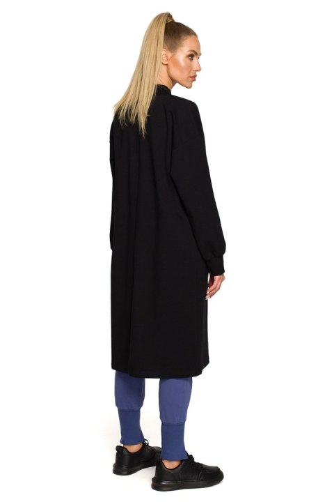 Bluza Damska Model MOE694 Black - Moe - XXL Bluza Damska Model MOE694 Black - Moe - XXL