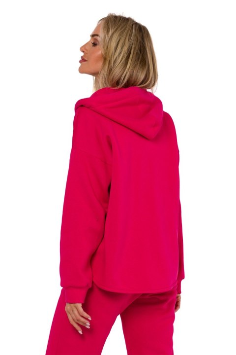 Bluza Damska Model MOE761 Malina - Moe - 2XL/3XL Bluza Damska Model MOE761 Malina - Moe - 2XL/3XL