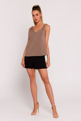 Bluzka Model MOE792 Cacao - Moe - L
