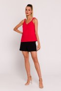 Bluzka Model MOE792 Red - Moe - XL Bluzka Model MOE792 Red - Moe - XL