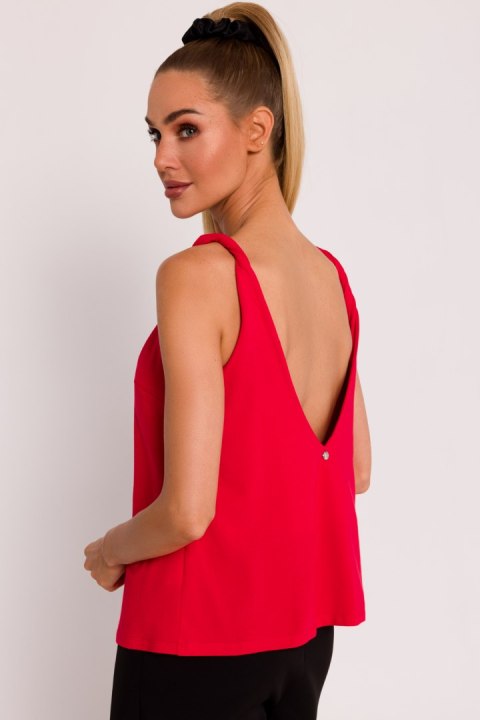 Bluzka Model MOE792 Red - Moe - XL Bluzka Model MOE792 Red - Moe - XL