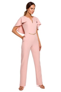 Kombinezon Model MOE670 Powder Pink - Moe Hurtownia odzieży on-line, moda damska, bielizna i obuwie dla kobiet - Matterhorn.pl -