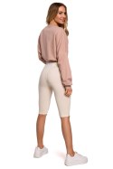 Legginsy Model MOE593 Śmietana - Moe - S