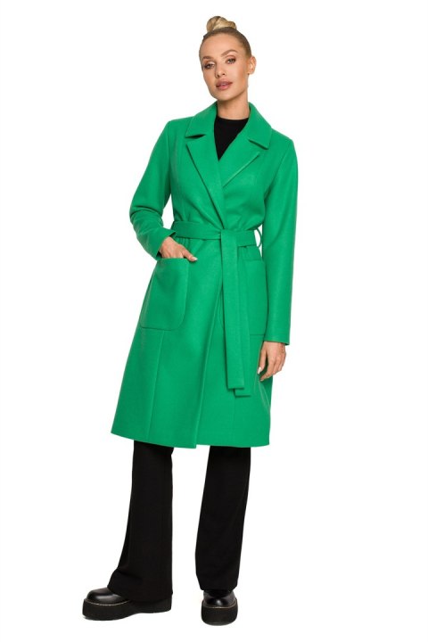Płaszcz Model MOE708 Green - Moe - s