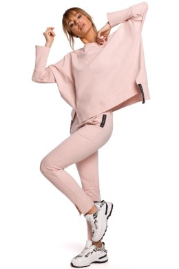 Spodnie Damskie Model MOE493 Pink - Moe - M