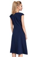 Sukienka Model MOE296 Navy - Moe - XXL Sukienka Model MOE296 Navy - Moe - XXL