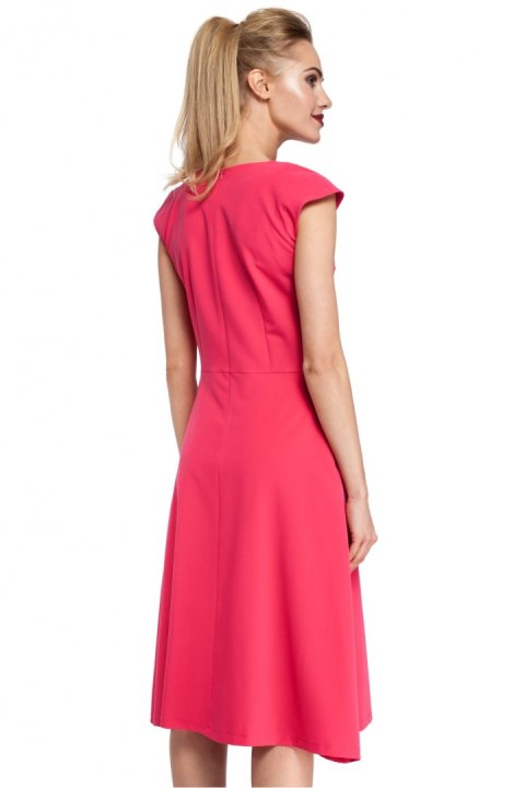 Sukienka Model MOE296 Pink - Moe - XXL Sukienka Model MOE296 Pink - Moe - XXL