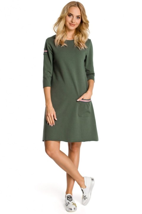 Sukienka Model MOE343 Green - Moe - S