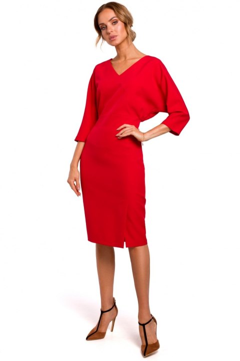 Sukienka Model MOE464 Red - Moe - XXL Sukienka Model MOE464 Red - Moe - XXL