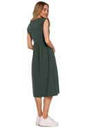 Sukienka Model MOE581 Militare Green - Moe - M Sukienka Model MOE581 Militare Green - Moe - M