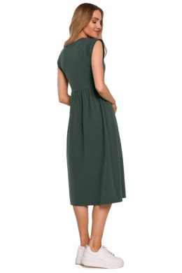 Sukienka Model MOE581 Militare Green - Moe - M