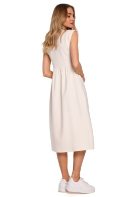 Sukienka Model MOE581 Śmietana - Moe - XL