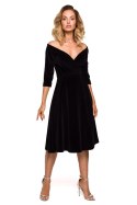 Sukienka Model MOE645 Black - Moe - M Sukienka Model MOE645 Black - Moe - M